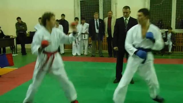 Открытый Кубок по каратэ,финал Унгуряну Роман. смотреть онлайн