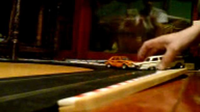 Scalextric Slot car cortina lotus mk1 sideways смотреть онлайн