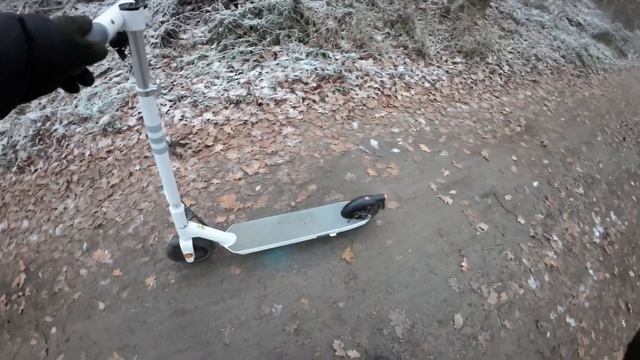 Okai Neon ES20 E Scooter Testfahrt im Winter bei -2°C - mit kurzer Steigung DE Version смотреть онлайн