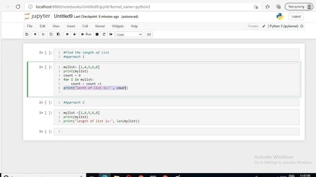 Frequently asked python program 4: How to find the length of list смотреть онлайн