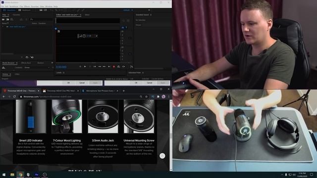 NEW and IMPROVED! Thronmax Mdrill One Pro Microphone Review & Mic Test смотреть онлайн