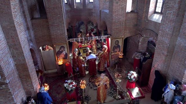 Божественная литургия в день памяти св. вмч. Георгия Победоносца 06.05.2024 смотреть онлайн