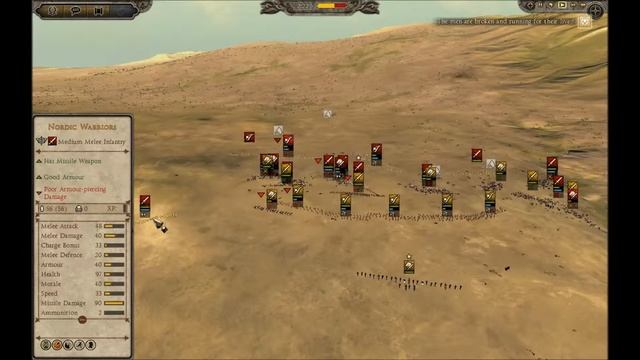 Total War Attila Online battle - Lakhmids vs Saxons Empires of sand culture pack смотреть онлайн