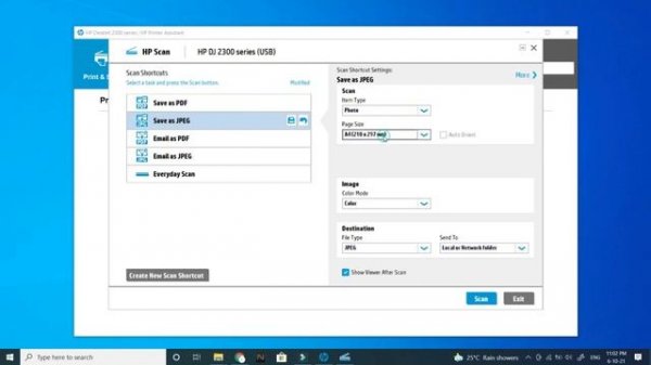 How to Scan - HP Printer 2300 Series (Deskjet 2331)