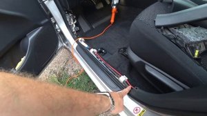 Розетка 12В в багажник авто/установка своими руками.