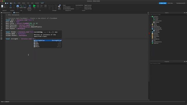 How To Script On Roblox - Instances #11 смотреть онлайн