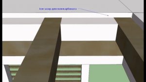 Проект чертёж простой беседки