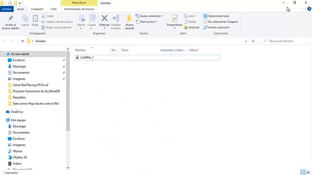 Reproducir sonido con VBA смотреть онлайн