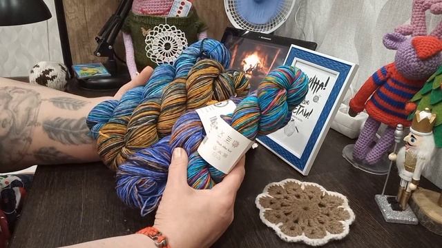 Урааа нас 3000т! Планы на декабрь, вязальные покупки! смотреть онлайн