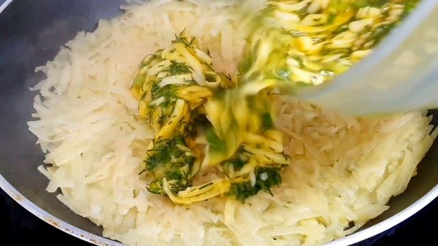 Просто картошка и 2 яйца Вы сделаете это за 5 минут! Готовлю на завтрак на обед или на ужин! смотреть онлайн