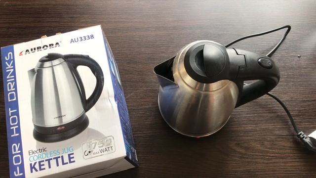 Моя распаковка Элктрочайника AURORA 3338 смотреть онлайн
