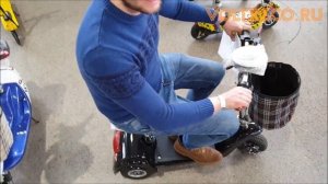 Электросамокат трехколесный Voltrix Mini Trike электроскутер трицикл Обзор Voltreco.ru