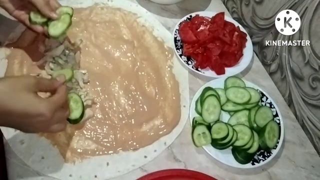 Uy Sharoitida Mazzali Va Kamxarj Lavash Tayyorlash?//Приготовить вкусный  лаваш в домашних условиях