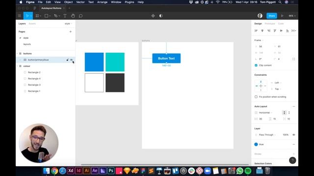 Auto Layout Buttons In Figma