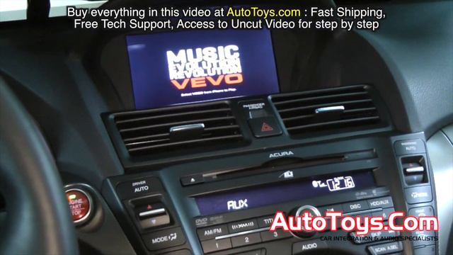 Acura TL Navigation Video, Iphone Ipad Component Video HDD Navigation GPS, AUX, Apps смотреть онлайн