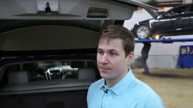 Сadillac SRX 2 - решение проблемы с водой в багажнике