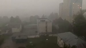 Ураган в Брянске 27 июня