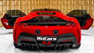 2021 FERRARI SF90 Stradale Customized - Sound, Interior and Exterior смотреть онлайн