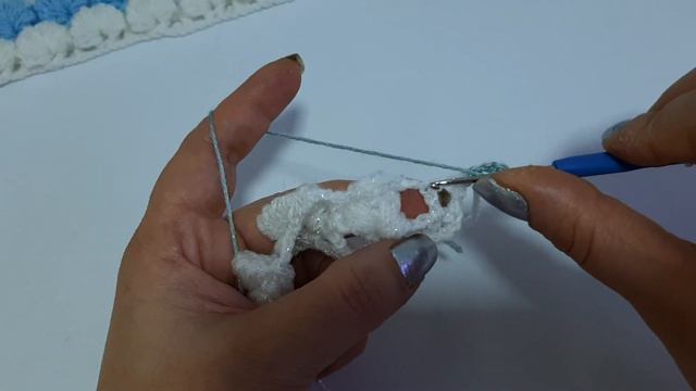 midye kabuğu bebek battaniyesi modeli yapılışı /manta para bebé смотреть онлайн