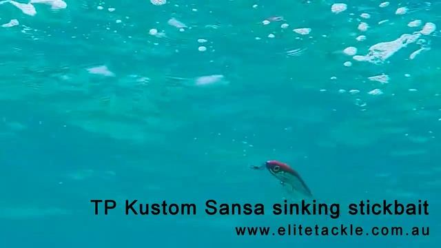 Elite Tackle presents the TP Kustom Sansa sinking stickbait. смотреть онлайн