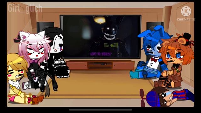 Fnaf 2 reacts to Another Five Nights | Fnaf Reaction | Gachaclub | смотреть онлайн