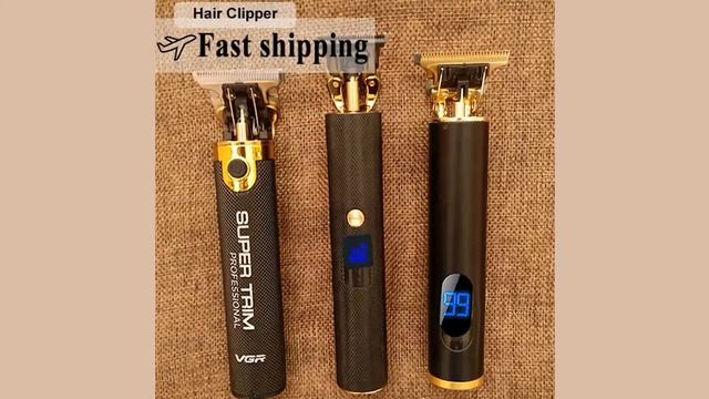 Новинка 2021, Машинка для стрижки волос с ЖК-дисплеем, режущая косилка для волос, триммер для смотреть онлайн