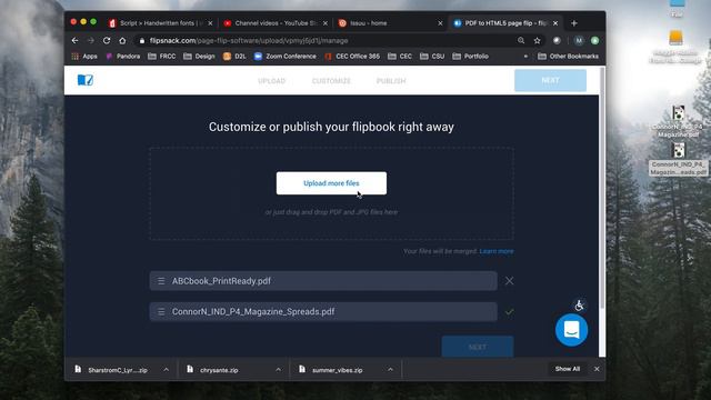 InDesign Export File and Flipbooks смотреть онлайн