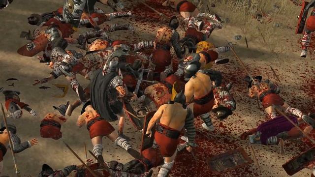 2000 ROME VS 2000 GLADIATOR - MASSIVE BATTLE TOTAL WAR: ROME 2 (MACHINIMA) смотреть онлайн