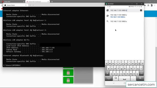 How do we connect to node-red from a computer or phone browser on the same network? смотреть онлайн