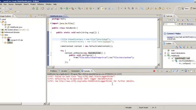 Introduccion a Apache Camel - Hola Mundo Apache Camel смотреть онлайн