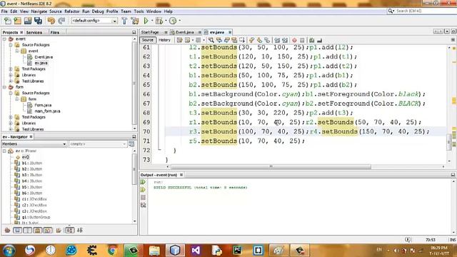 39 - Java Course Level 3 (Practice Action Events and Listener Part 5) смотреть онлайн