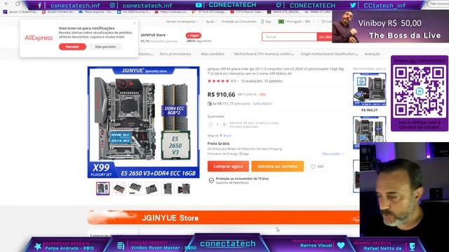 Xeon 2650 V3 Tanka uma RTX 3060 de 12GB? na Huananzhi 8M Gaming Este Kit da conta ou gargala? смотреть онлайн