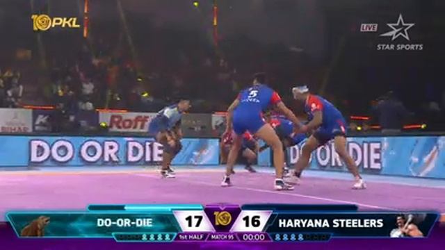 Pro Kabaddi League 10 LIVE | Haryana Steelers vs Bengal Warriors | 29 Jan смотреть онлайн