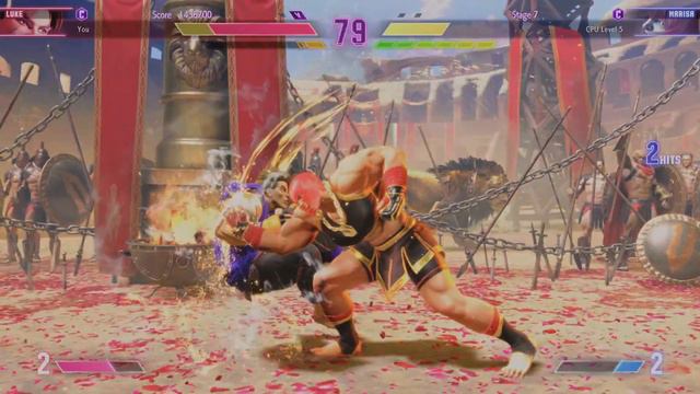 Street Fighter 6 Luke arcade mode смотреть онлайн