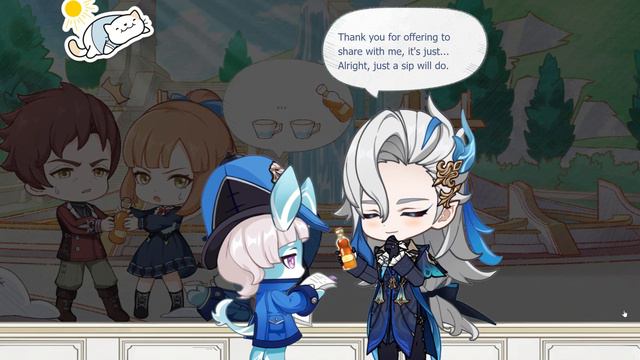 Neuvillette Web Event "Suddenly the Rain Stops" Winning 40 Primogems | Genshin Impact 4.0 смотреть онлайн