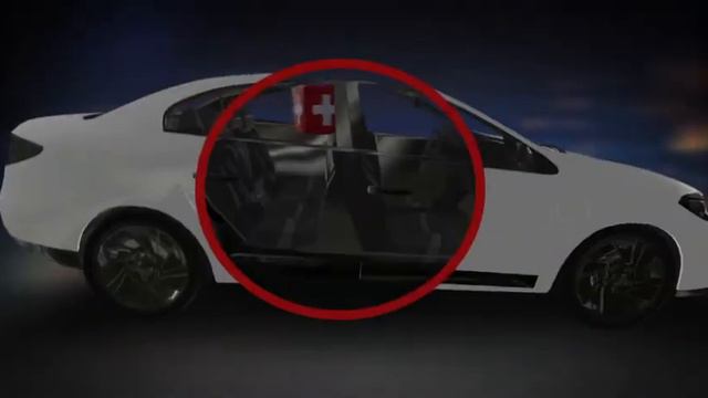 3д инфографика аптечка слетает с полки и бъет в подголовник водителя смотреть онлайн