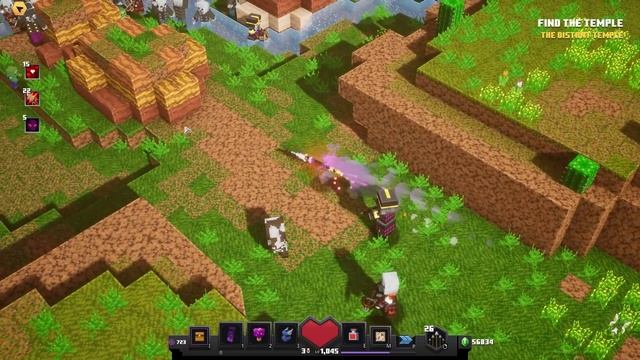 IMPOSSIBLE! Full Looting Enchantment Build Showcase in Minecraft Dungeons смотреть онлайн