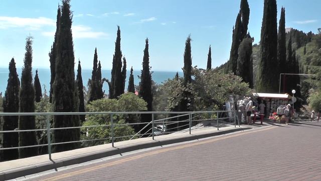 Крым. п. Утёс. Набережная. Пляж. Мыс Плака. Дворец Гагариной смотреть онлайн