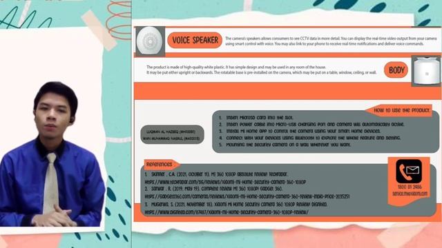 04G Pair 2 Wan Muhammad Nasrul MA20215 Mi 360 Camera 1080p смотреть онлайн