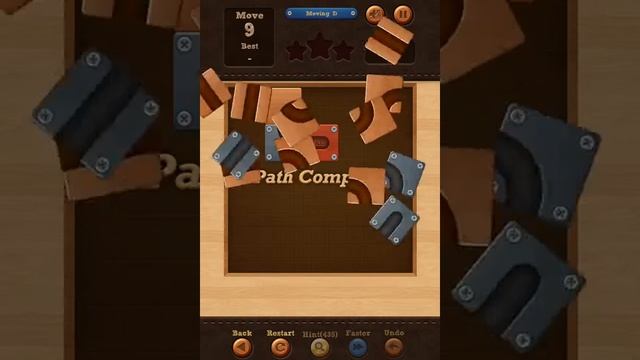 Roll the Ball slide puzzle Moving D Pack Level 50 Solution смотреть онлайн