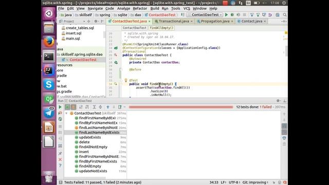 jUnit JDBC [4] смотреть онлайн