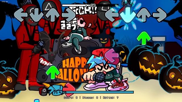 FNF Red Light, Green Light (Squid Game) VS Squid Game Halloween ? (Halloween Sings Red Light ) смотреть онлайн