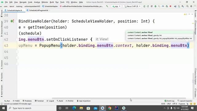 22.1 delete with popup menu смотреть онлайн