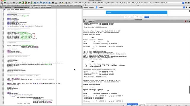Stock Market Forecasting in Python - SARIMA model using EuStockMarket dataset смотреть онлайн