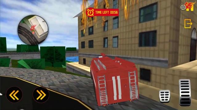 New York City FireFighter Truck Simulator 2020 - Rescue Trucks Parking | Android Gameplay смотреть онлайн