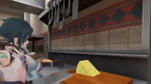Cooking with Xiao 2 (Genshin VR) / русские субтитры
