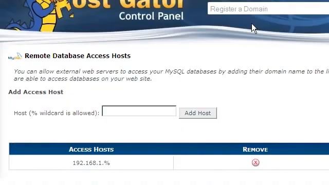 How can allow remote access to a MySQL database in linux server cpanel. смотреть онлайн