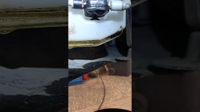 Шкода карок. Течь омывайки