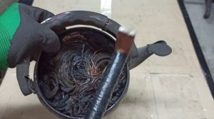 ОБЖИГ МЕДНЫХ ПРОВОДОВ БЕЗ ПОТЕРЬ И ДЫМА... КАК ОБЖЕЧЬ МЕДНЫЕ ПРОВОДА... ДОБЫВАЮ МЕДЬ... ПОИСК МЕДИ.