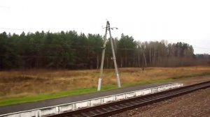Брянская область. Из окна поезда №375 Адлер-Гомель.